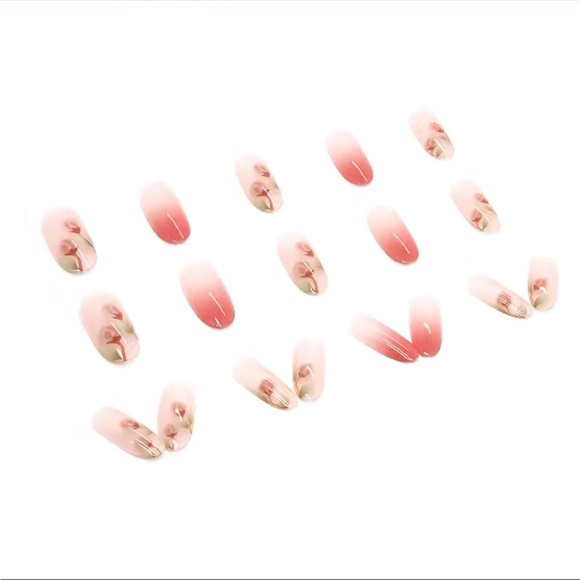 Peaches + Cream - Nail Junkie - full artificial nail setup - Picture 4 of 6